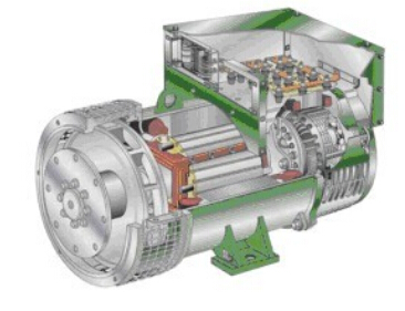 洪山发电机内部结构图 洪山发电机内部结构图